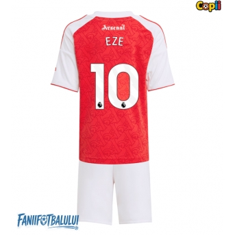 Arsenal Eberechi Eze #10 Echipament de Fotbal Replică 2025-26 Copii Acasa (+ Șorturi)